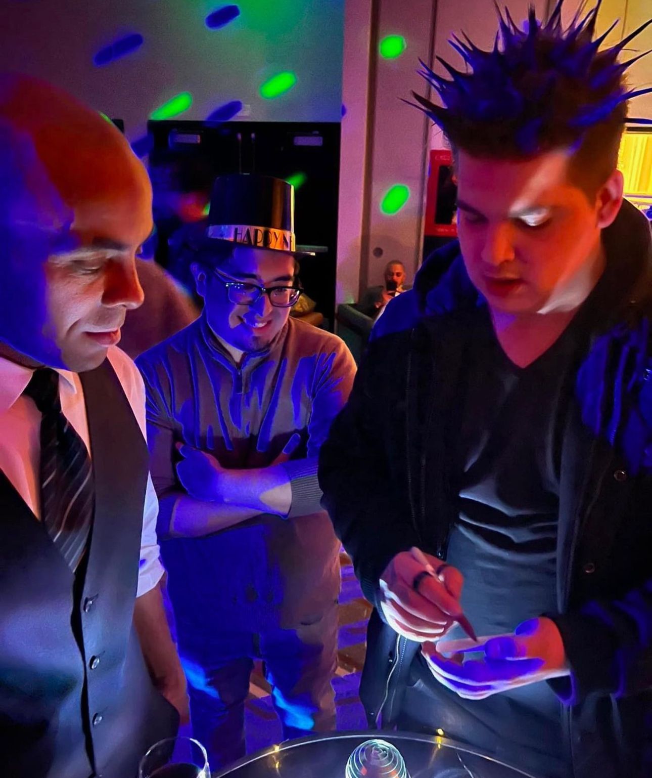 Marko performing magic