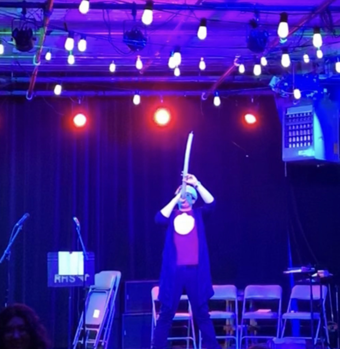 Marko performing magic